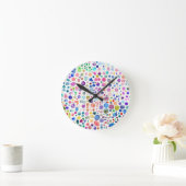 Waterverf lobby ronde klok (Huis)