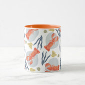 Waterverf Lobster Crustacean Beach Sand Dollars Mok (Midden)