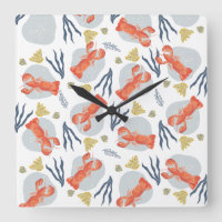 Waterverf Lobster Crustacean Beach Sand Dollars 