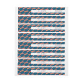 Waterverf Lobster Seafood Beach Weddenschap Logo (Vel)