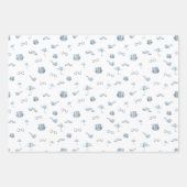 Waterverf Londen Pattern Inpakpapier Vel (Voorkant 3)