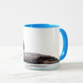 Waterverf Loon Art Mok (Voorkant rechts)