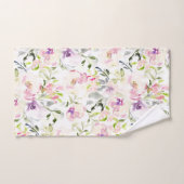 Waterverf losse expressieve lentesflorale bad handdoek (Handdoek)