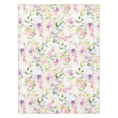 Waterverf losse expressieve lentesflorale tafelkleed (Voorkant)