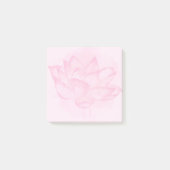 Waterverf Lotus 3x3 Post-it® Notes (Voorkant)