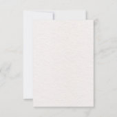 Waterverf Lotus Floral Freehand-tekening Kaart (Achterkant)