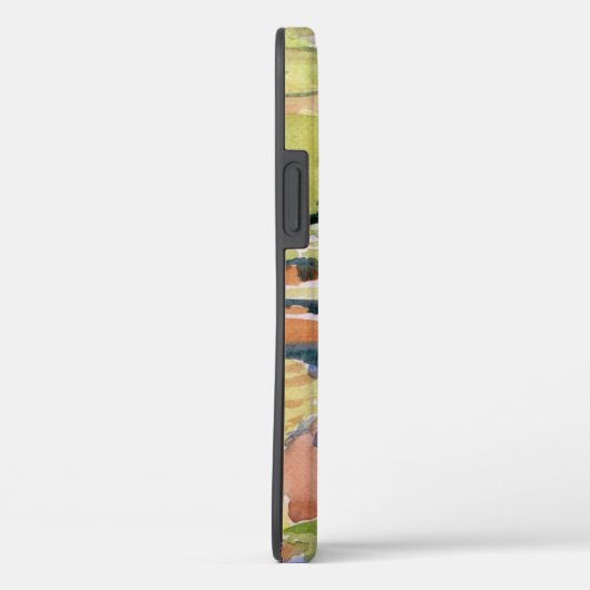 Waterverf Lotus Floral Illustration Case-Mate iPhone Case (Achterkant / Rechts)