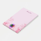  Waterverf Lotus Flower Boarder Post-it® Notes (Schuin)