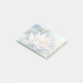Waterverf Lotus Flower Post-it® Notes (Schuin)