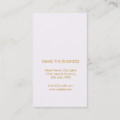 Waterverf Lotus Flower Rainbow Healing Yoga Visitekaartje (Achterkant)