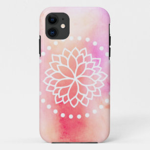 Waterverf Lotus iPhone 5/5s Hoesje