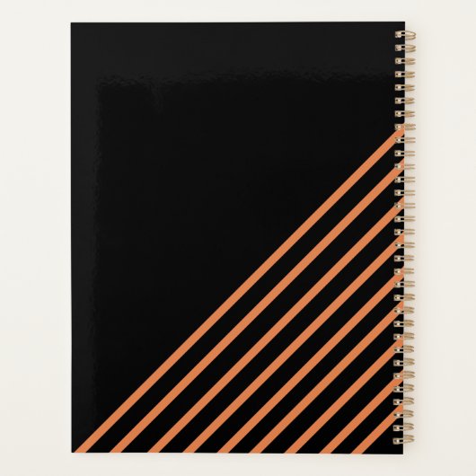 Waterverf Love Coffee Mok Monogrammed Planner (Achterkant)