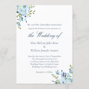 Waterverf Love is Patient Christelijk Wedding Kaart