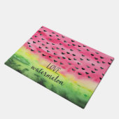 Waterverf Love Watermelon Hearts Deurmat (Schuin)