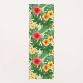 Waterverf Luana Tropische Vivid Floral Omkeerbaar Yogamat