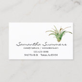 Waterverf Lucht Planten Visitekaartje (Achterkant)