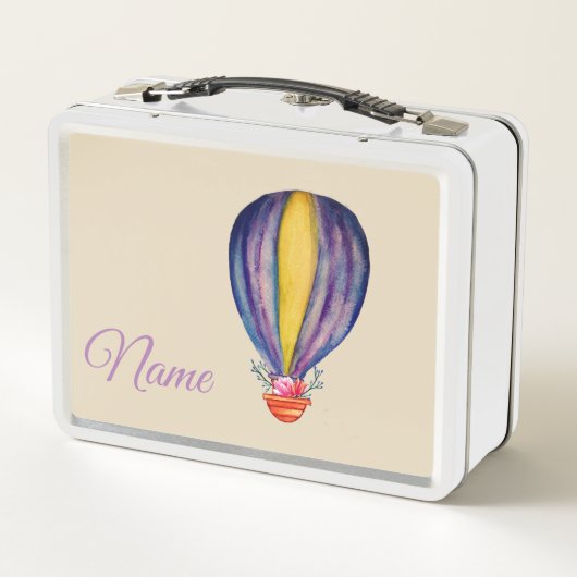 Waterverf-luchtballon (Achterkant)