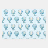 Waterverf-luchtballon Inpakpapier Vel (Voorkant)