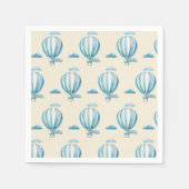 Waterverf-luchtballonnen Servet (Voorkant)