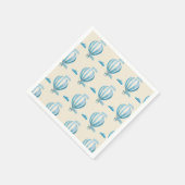 Waterverf-luchtballonnen Servet (Hoek)