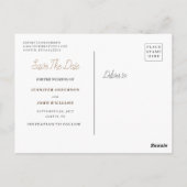 Waterverf luchtballonnen versierd met groene tak briefkaart (Achterkant)