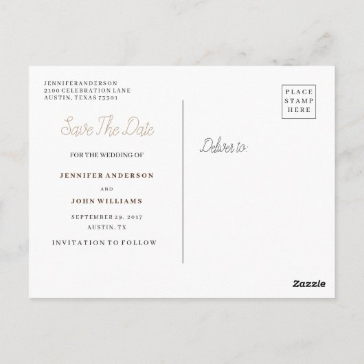 Waterverf luchtballonnen versierd met groene tak briefkaart (Achterkant)