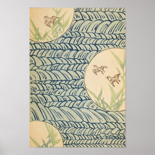 Waterverf luchtruim poster (Voorkant)