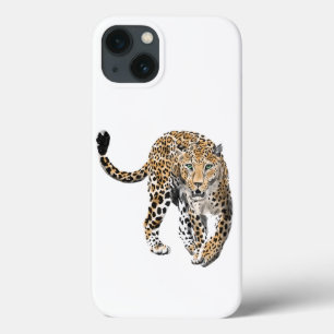 waterverf luipaard jungle kat geschilderd dier gro Case-Mate iPhone case
