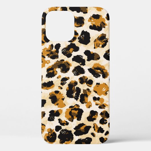 Waterverf luipaardhuid, stropdas-kleurstof gradiën Case-Mate iPhone case (Achterkant)