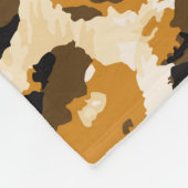 Waterverf luipaardhuid, stropdas-kleurstof gradiën fleece deken (Hoek)