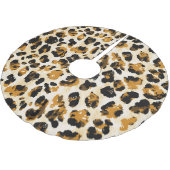 Waterverf luipaardhuid, stropdas-kleurstof gradiën kerstboom rok (Gekanteld)