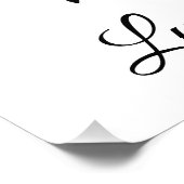 Waterverf luivogel met blauwe wilde bloemen foto afdruk (Hoek)