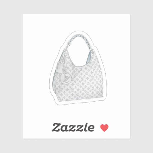 waterverf LV Monogram Handtas schoudertas Sticker (Vel)