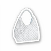 waterverf LV Monogram Handtas schoudertas Sticker (Voorkant)