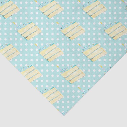 Waterverf maagkap met kaarsmelkdots tissuepapier (Detail)