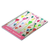 Waterverf maakt illustratiekunst aanpasbaar notitieboek (Linkerzijde)