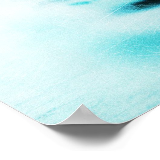 Waterverf Macaron Macaron Bakery Cake Poster (Hoek)