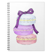 Waterverf Macaron Stack-laptop Notitieboek (Voorkant)