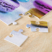 Waterverf Macaroon Abstract voedsel Legpuzzel (Zijkant)