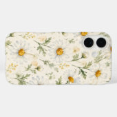 Waterverf Madeliefje Wilde Bloem Botanisch Case-Mate iPhone Case (Achterkant (horizontaal))