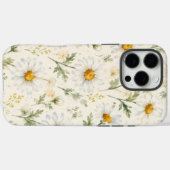 Waterverf Madeliefje Wilde Bloem Botanisch Case-Mate iPhone Case (Achterkant (horizontaal))