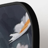 Waterverf madeliefjes Schattigee bloemenpatroon aa Pickleball Paddle (Links Detail)