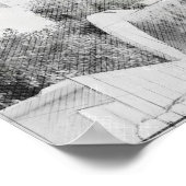 Waterverf Madrid Skyline Poster – Spanje Cityscape (Hoek)