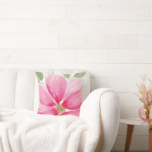 Waterverf Magenta Bloem