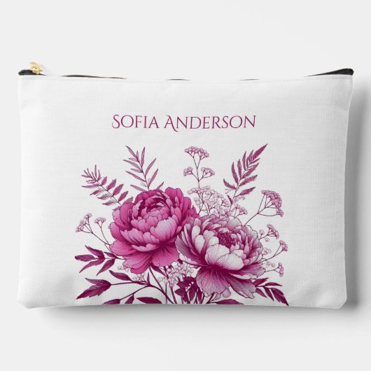 Waterverf Magenta Peony Etui (Voorkant)