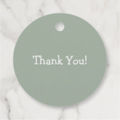 Waterverf Magic Dragon Mountain Boy Baby shower Bedankjes Labels (Achterkant)