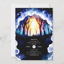 Waterverf Magic Woodland Verjaardag