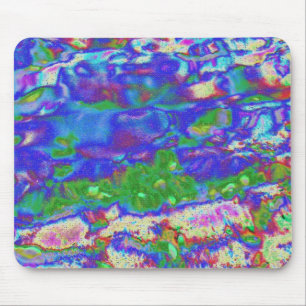Waterverf Magisch, digitaal abstract Muismat