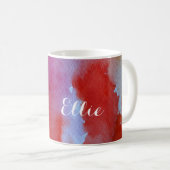 Waterverf Magisch Gepersonaliseerd Koffiemok (Voorkant rechts)