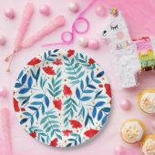 Waterverf Magische Garden Papieren Bordje (Feest)